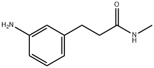 3-(3-aminophenyl)-N-methylpropanamide(SALTDATA: 2HCl) Struktur