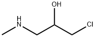 2-Propanol, 1-chloro-3-(methylamino)- Structure