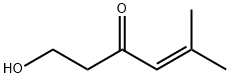 4-Hexen-3-one, 1-hydroxy-5-methyl- Structure