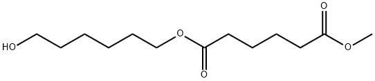 Hexanedioic acid, 1-(6-hydroxyhexyl) 6-methyl ester 化学構造式