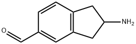 2-氨基-2,3-二氢-1H-茚-5-甲醛, 1027800-94-7, 结构式