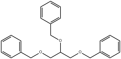Benzene, 1,1',1''-[1,2,3-propanetriyltris(oxymethylene)]tris- Struktur