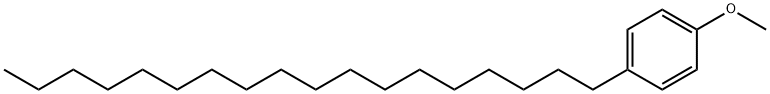 Benzene, 1-methoxy-4-octadecyl- 化学構造式