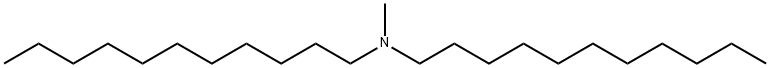 1-Undecanamine, N-methyl-N-undecyl- Structure