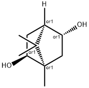 Bicyclo[2.2.1]heptane-2,5-diol, 1,7,7-trimethyl-, (1R,2S,4R,5R)-rel- 结构式