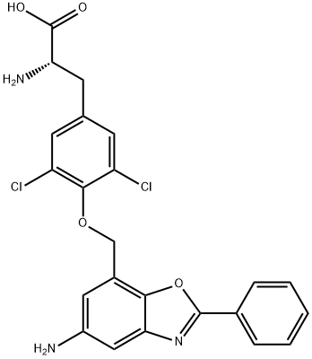 JPH-203 化学構造式