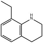 Quinoline, 8-ethyl-1,2,3,4-tetrahydro- Structure