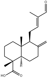 15-r-14-oxolabda-8(17),12-dien-18-oic acid 化学構造式
