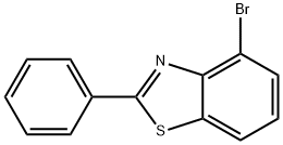 4-溴-2-苯基苯并噻唑, 1044146-16-8, 结构式