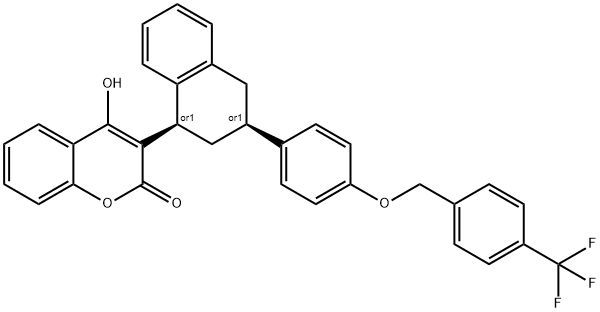 顺式氟考马芬, 104563-61-3, 结构式