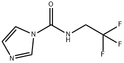 N-(2,2,2-三氟乙基)-1H-咪唑-1-酰胺, 1046861-47-5, 结构式