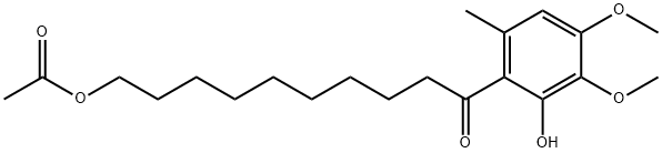 艾地苯醌杂质 结构式