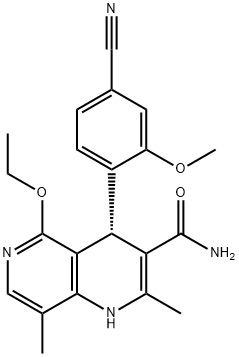 非奈利酮, 1050477-31-0, 结构式