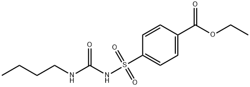 Tolbutamide 4-Carboxy Ethyl Ester 结构式