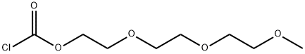 Carbonochloridic acid, 2-[2-(2-methoxyethoxy)ethoxy]ethyl ester