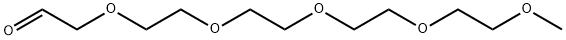 m-PEG4-CH2-aldehyde Structure