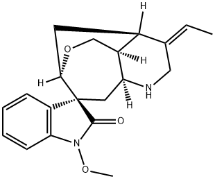 4-去甲基-胡蔓藤碱乙,106466-66-4,结构式