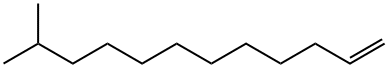 1-Dodecene, 11-methyl- 化学構造式