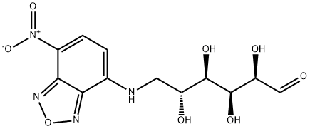 6-NBDG [6-(N-(7-NITROBENZ-2-OXA-1,3-DIAZOL-4-YL)AMINO)-6-DEOXYGLUCOSE], 108708-22-1, 结构式