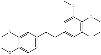 Benzene, 5-[2-(3,4-dimethoxyphenyl)ethyl]-1,2,3-trimethoxy- Structure