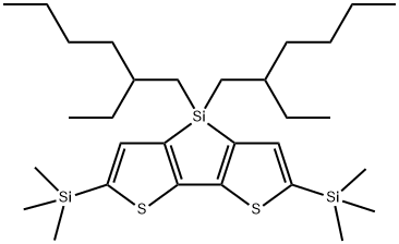 4H-Silolo[3,2-b:4,5-b']dithiophene, 4,4-bis(2-ethylhexyl)-2,6-bis(trimethylsilyl)-