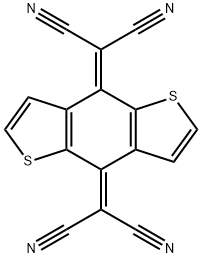 2,2' – (苯并[1,2-B:4,5-B']二噻吩-4,8-二亚基) 二丙二腈,109573-90-2,结构式