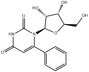 Uridine, 6-phenyl-, 110085-65-9, 结构式
