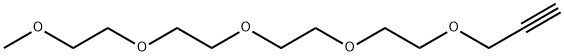 Proparyl-PEG5-methane Structure