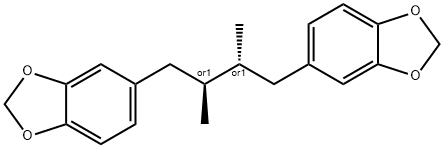 楠木脂素A 结构式