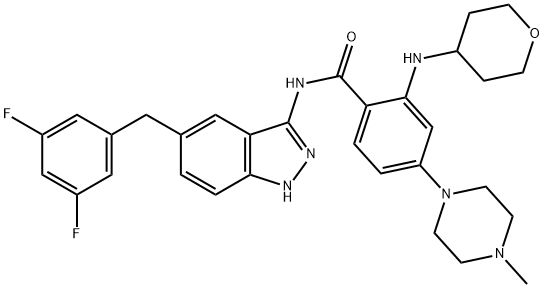 Entrectinib Struktur