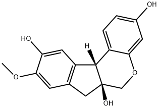 3￠-O-甲氧基巴西苏木素, 111254-30-9, 结构式