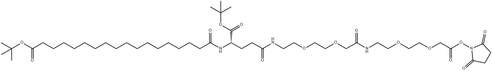 索马鲁肽侧链, 1118767-15-9, 结构式