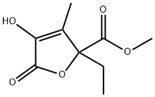 2-Ethyl-2,5-dihydro-4-hydroxy-3-methyl-5-oxo-2-furancarboxylic Acid Methyl Ester