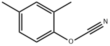 Cyanic acid, 2,4-dimethylphenyl ester Struktur
