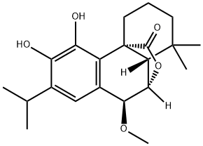 7ALPHA-甲氧基迷迭香酚,113085-62-4,结构式