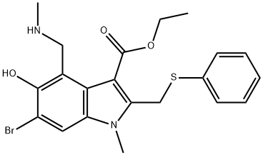 Arbidol Impurity 1 Struktur