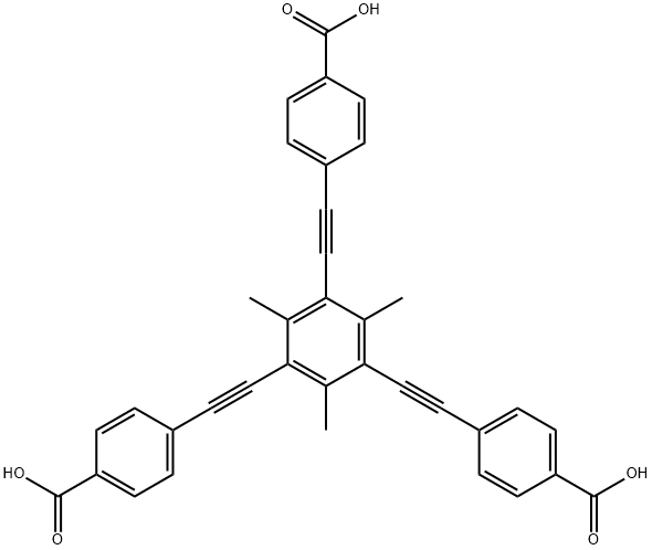 Benzoic acid, 4,4,4-[(2,4,6-trimethyl-1,3,5-benzenetriyl)tri