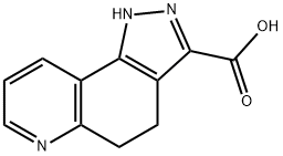 4,5-二氢-1H-吡唑并[3,4-F]喹啉-3-羧酸, 1147417-01-3, 结构式