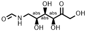 L-Sorbose, 6-deoxy-6-(formylamino)- 结构式