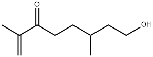 1-Octen-3-one, 8-hydroxy-2,6-dimethyl- Struktur