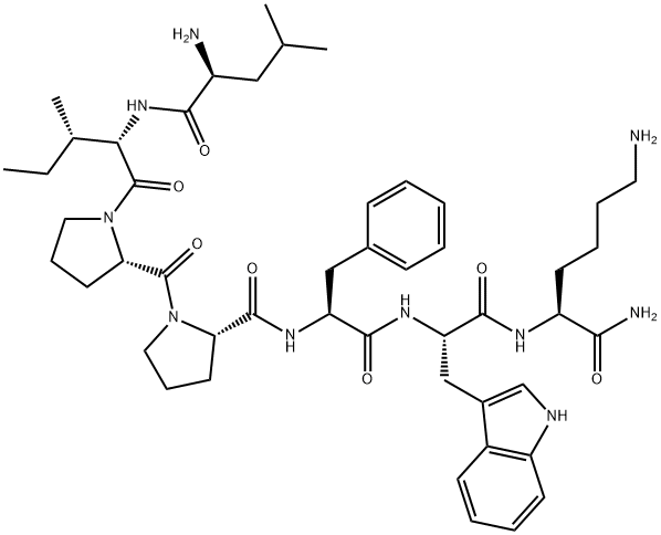 Cardiotoxin Analog (CTX) IV (6-12), 115722-23-1, 结构式