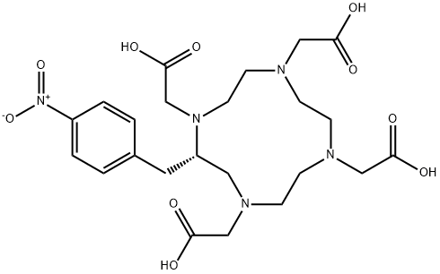 p-NO2-Bn-DOTA(B-199) Structure