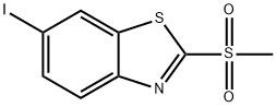 6-iodo-2-(methylsulfonyl)benzo[d]thiazole Structure
