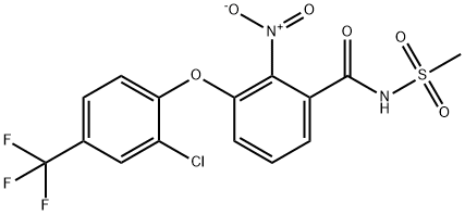 Benzamide, 3-[2-chloro-4-(trifluoromethyl)phenoxy]-N-(methylsulfonyl)-2-nitro-|