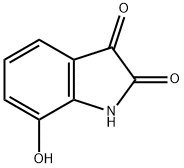 1H-Indole-2,3-dione,7-hydroxy-(9CI) Struktur