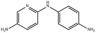 N2-(4-Aminophenyl)-2,5-pyridinediamine, 116735-74-1, 结构式