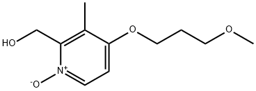 2-Pyridinemethanol, 4-(3-methoxypropoxy)-3-methyl-, 1-oxide|2-Pyridinemethanol, 4-(3-methoxypropoxy)-3-methyl-, 1-oxide