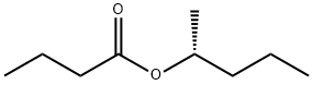 Butanoic acid, (1R)-1-methylbutyl ester Structure