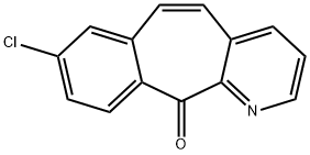8-Chloro-11H-benzo[5,6]cyclohepta[1,2-b]pyridin-11-one Structure
