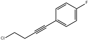 1-(4-Chlorobut-1-yn-1-yl)-4-fluorobenzene Structure